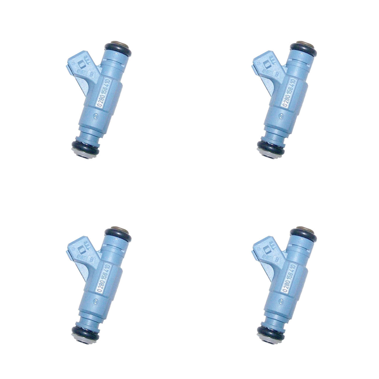 Kit 4 Inyectores Bosch Ford Fiesta Ka Ecosport 1.6 Rocam